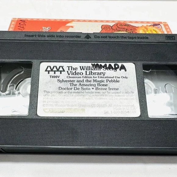 THE WILLIAM STEIG VIDEO LIBRARY Author Library Collection VHS Home Video Tape - Picture 6 of 8